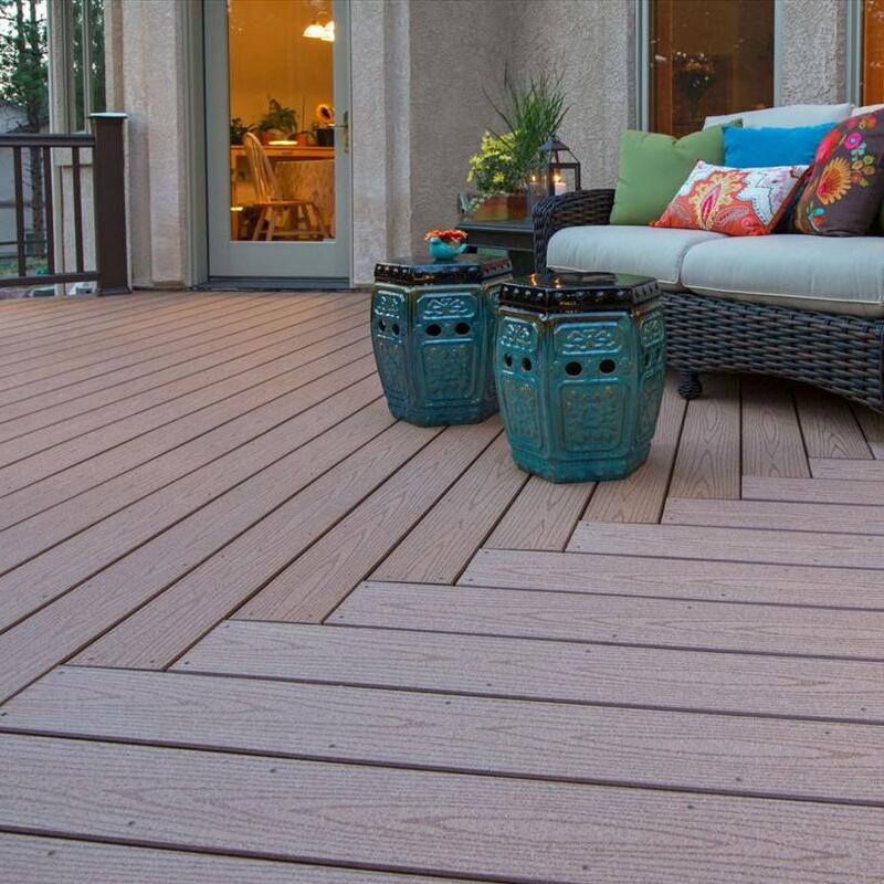 Weather‑Resistant WPC Flooring For Private Backyard