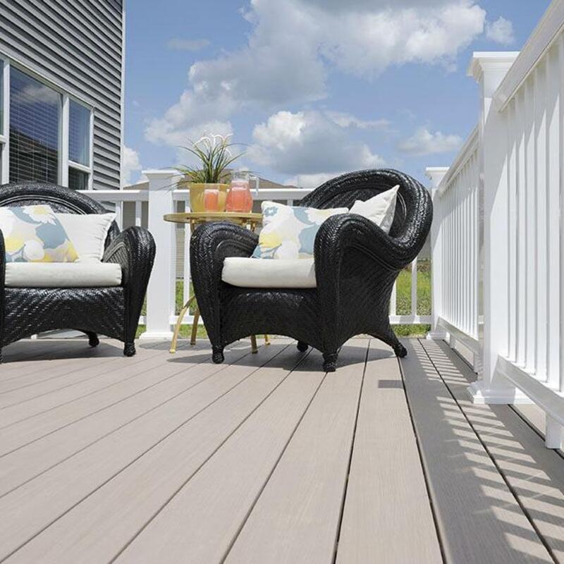 Durable WPC Deck Boards For Residential Balcony Deck