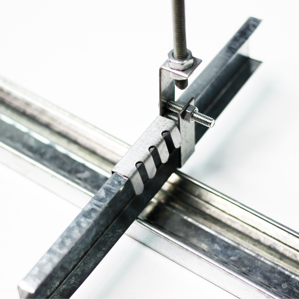 Close-up of Main & Cross Keel Connection Clip