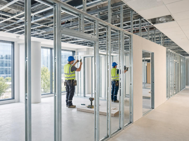Why Are Light Steel Keel Systems Preferred for Office Renovation?